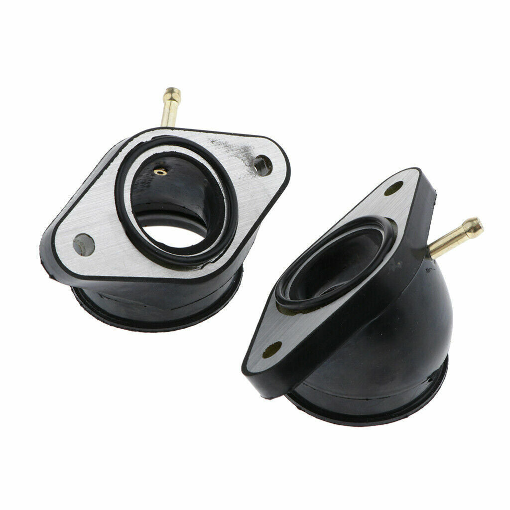 2x Carburetor Carby Intake Manifold Boots For VIRAGO Yamaha XV400 XV500 XV535
