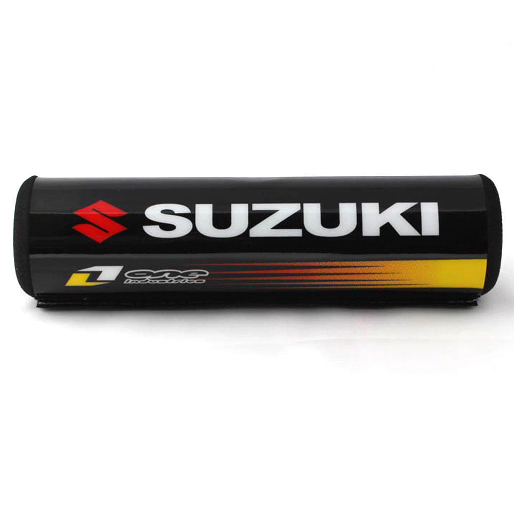 Yellow SUZUKI DIRT BIKE Motorcyle Motorcross Handlebar Cross Bar Pad Thumpstar