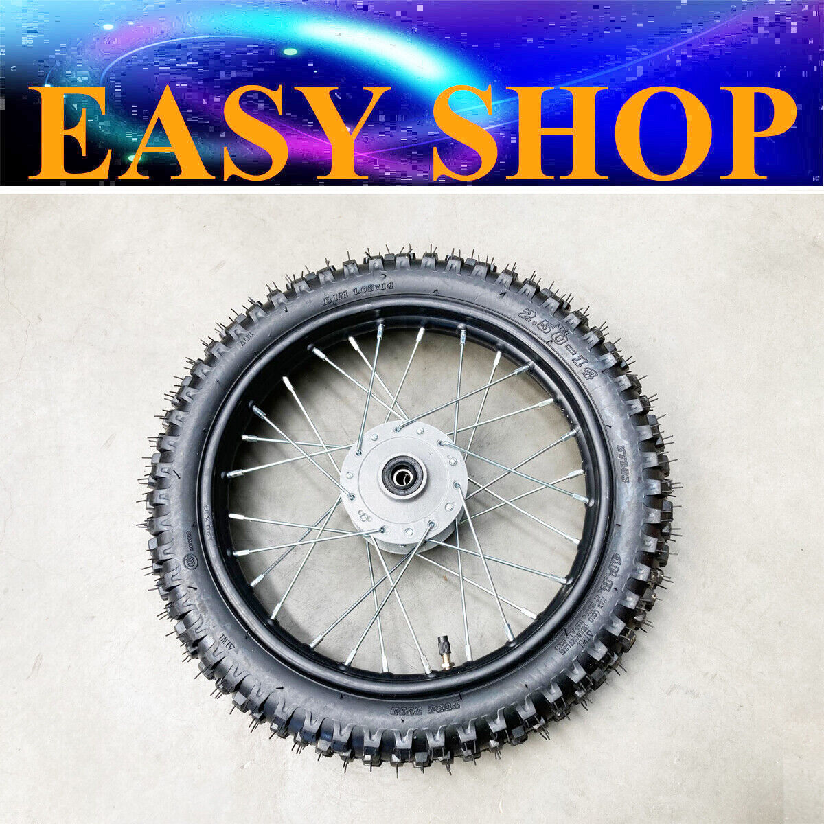 60/100-14 2.50-14 inch Front Tyre Wheel Rim For 110cc 125cc Thumpstar Dirt Bike