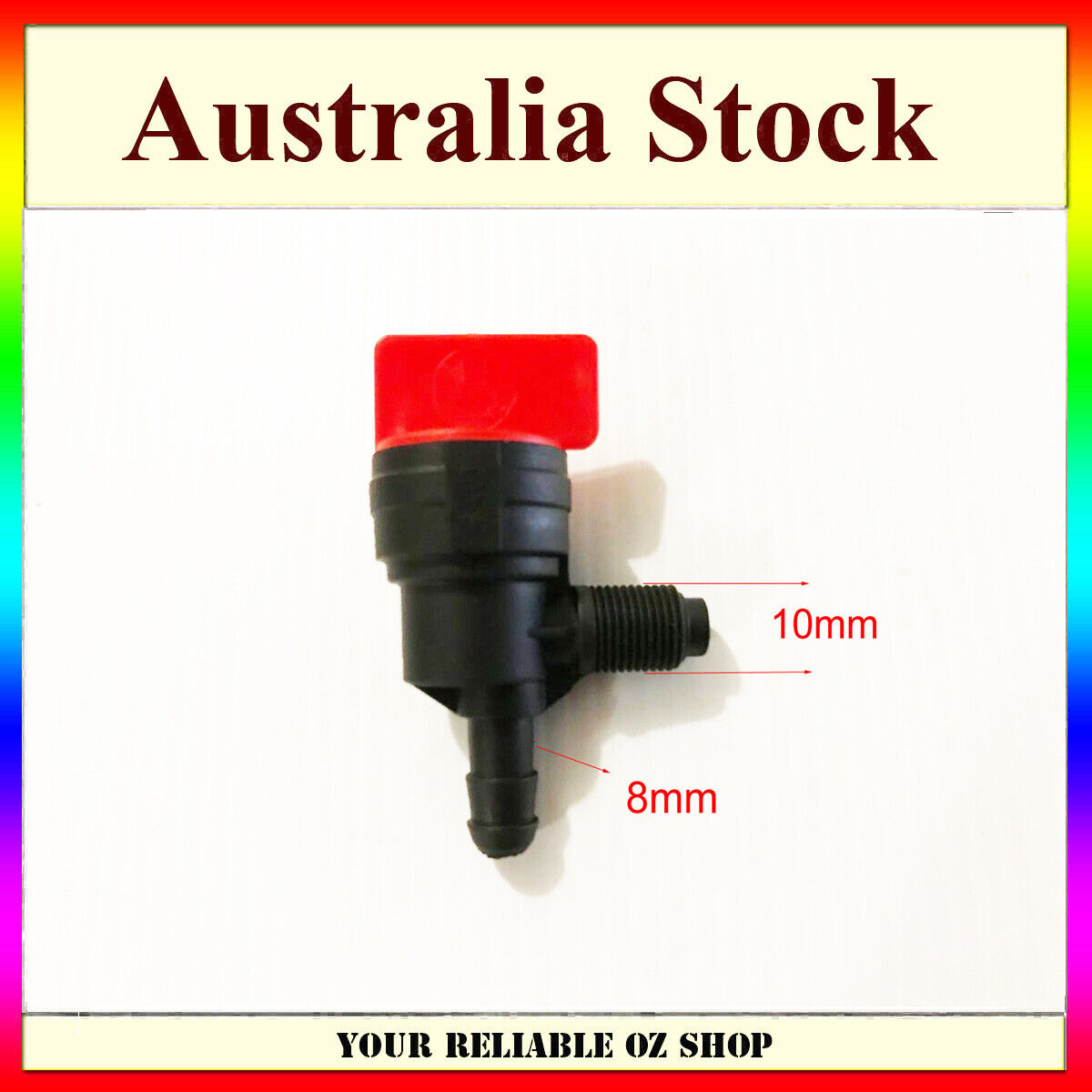 SCREW IN fuel tap Switch Briggs and Stratton Max horizontal types 698182 399517