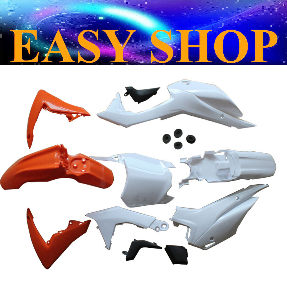 Plastic Fairing Fender Cover Guard For Honda CRF110 Atomic Thumpstar Bike