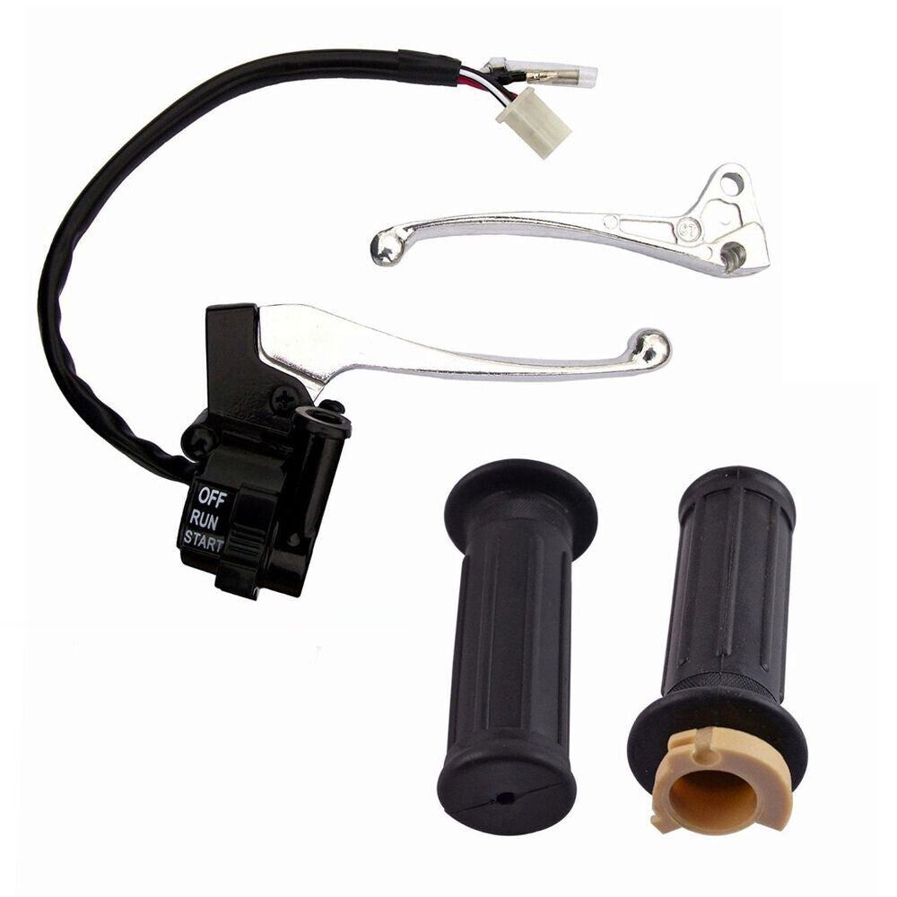 START KILL RUN OFF SWITCH LEFT BRAKE LEVER GRIP THROTTLE HOUSING YAMAHA PW/PY50