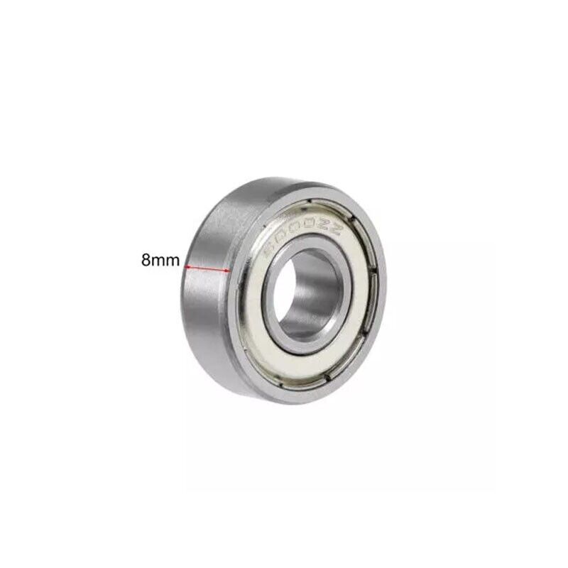 10x26x8mm 6000ZZ Deep Groove Ball Bearings Double Shield Stub Axle Hub Wheel Rim
