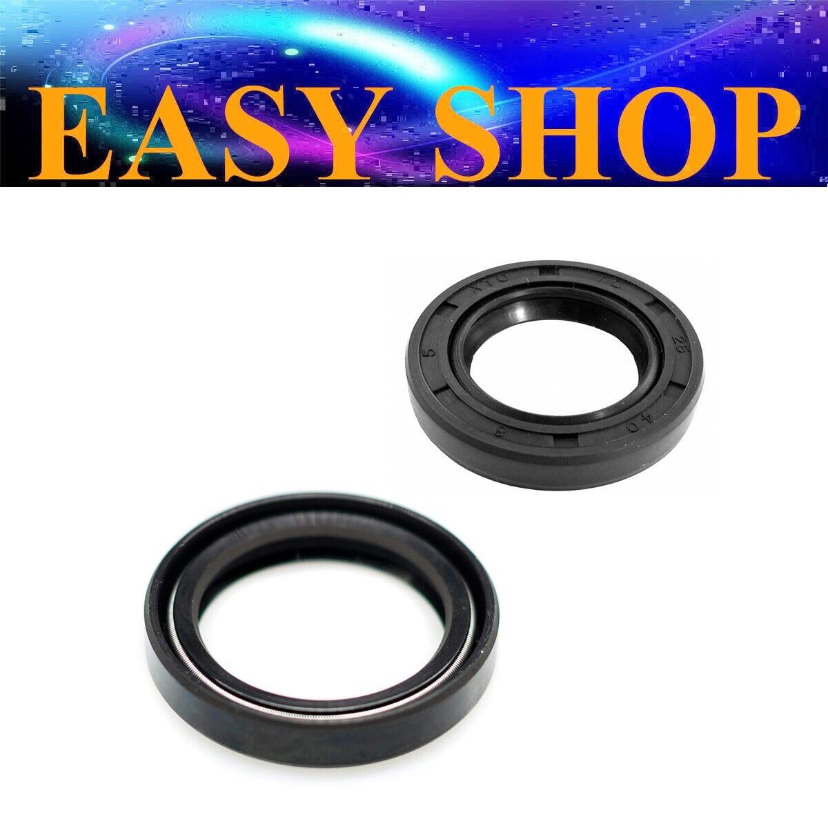 Crankshaft Crank Oil Seals For Yamaha CY80 PW80 YMH80 25X40X8mm & 32x44X8mm