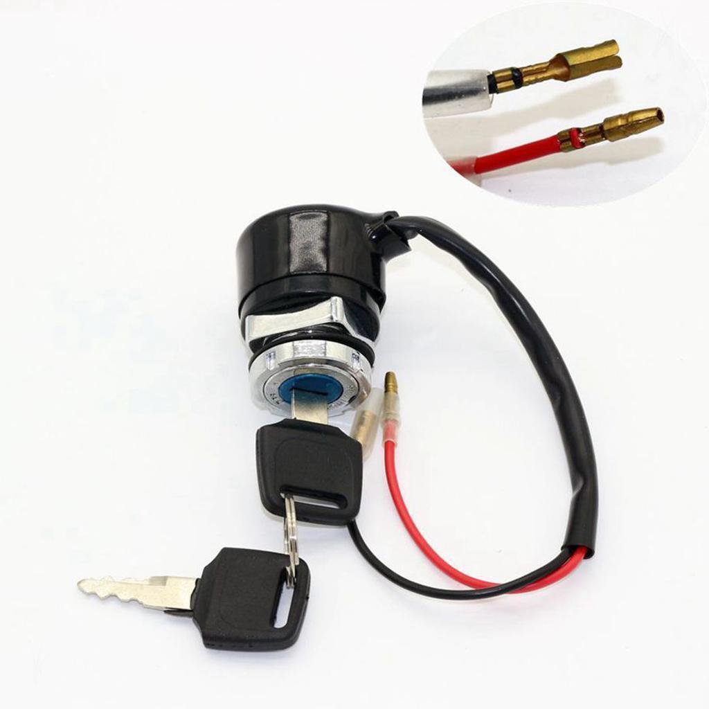 2 Wires IGNITION KEY SWITCH ASSEMBLY FOR Honda CL70 CB100 CB125S CL100 XL100