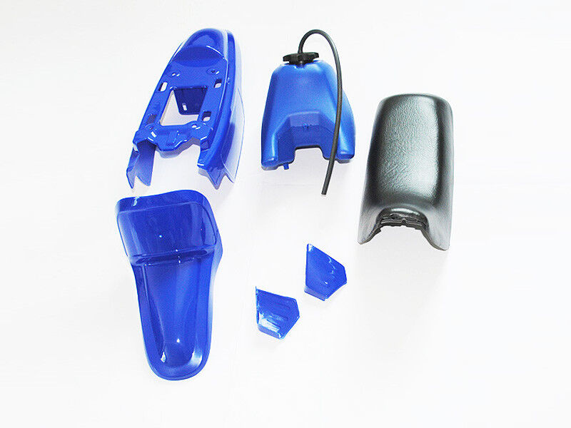 BLUE Plastic Fender Fairing Seat Fuel Tank FOR Yamaha Peewee PW50 PY50 PW 50