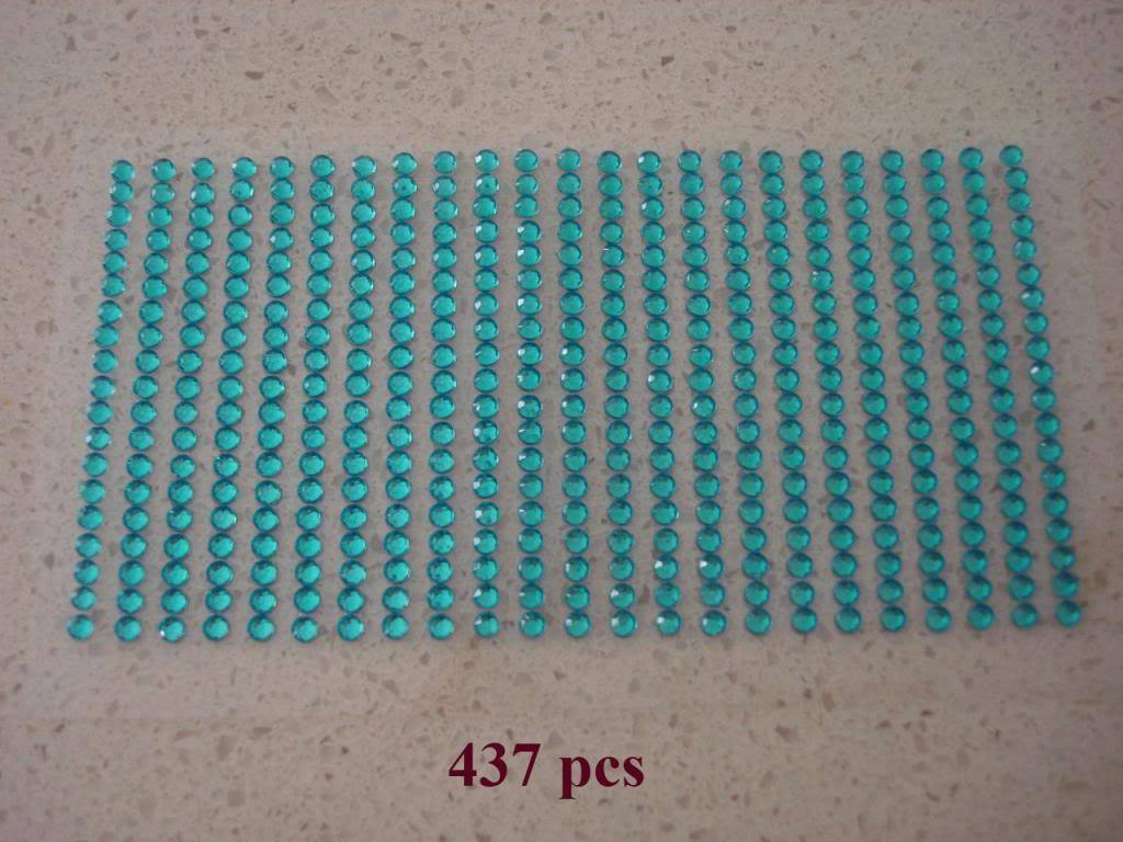 437 3MM RHINESTONE DIAMANTE DIY CRAFT STICKER WEDDING INVITATION IPHONE ENVELOPE