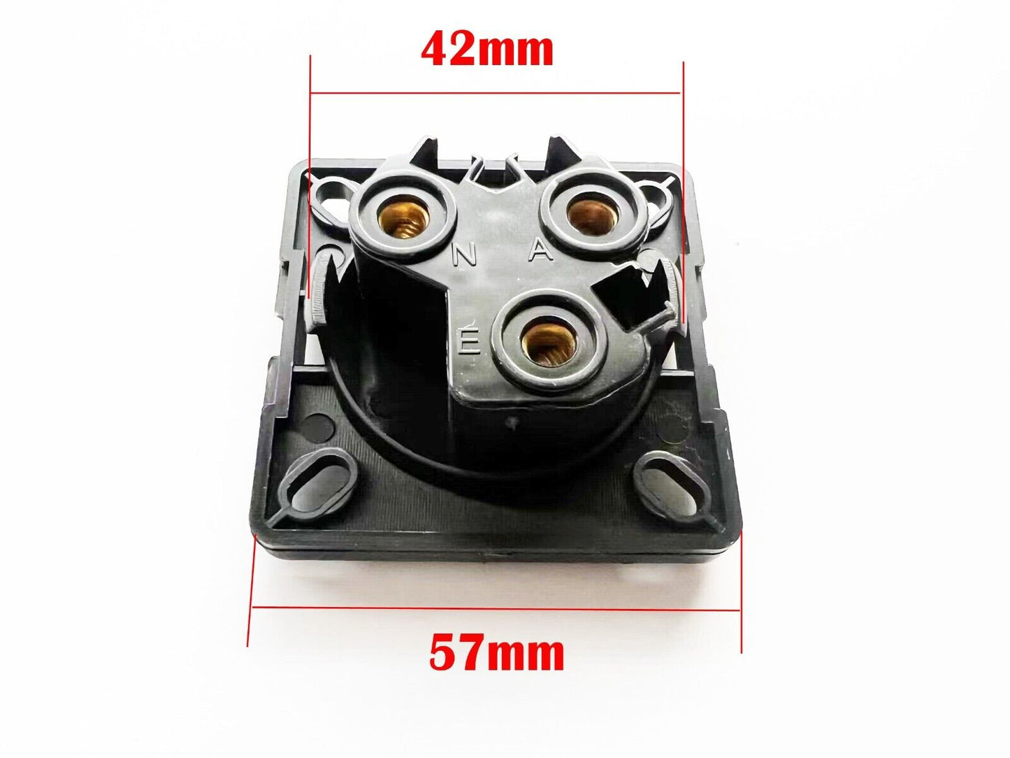 2pcs 240v Power Point Socket Outlet Waterproof Caravan Camper Trailer Tool Box