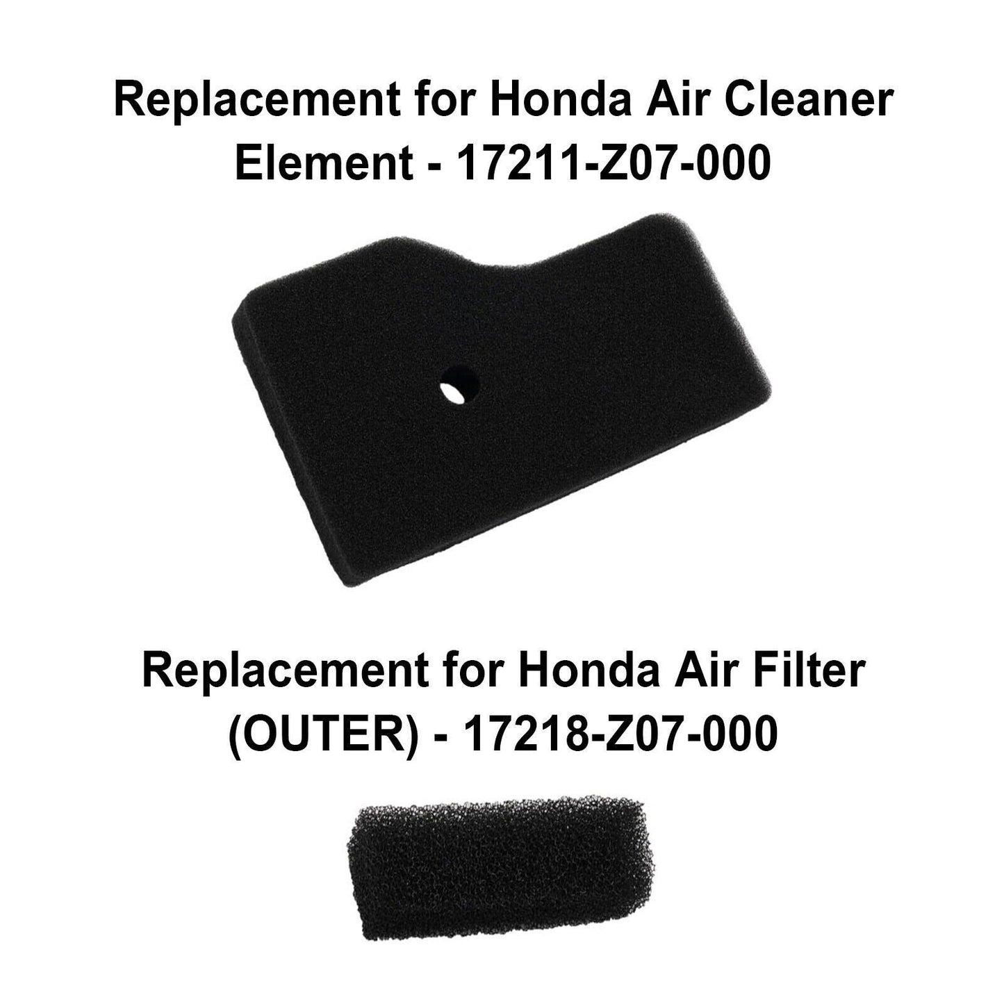 Air Filter + Pre filter For Honda EU2000i EB2000i Generator 17211-Z07-000