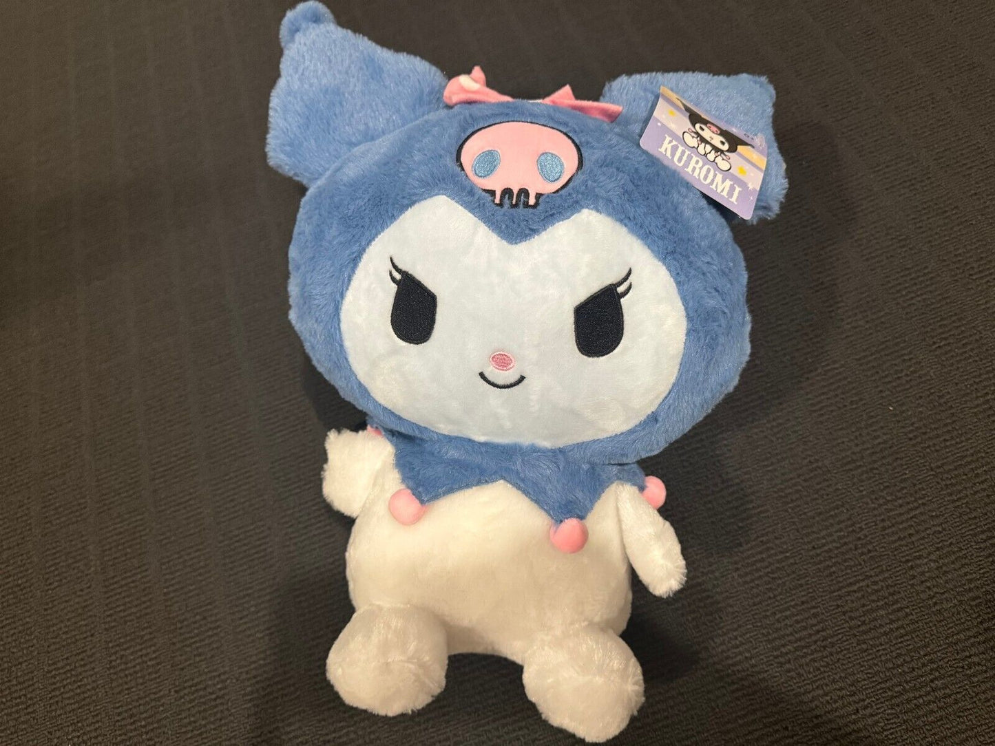 Brand New SANRIO Licensed Kuromi 42cm Plush Soft Toy Doll Bensons Trading