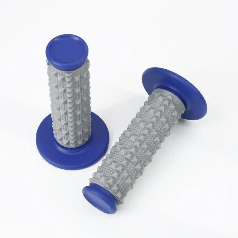 Motorcycle Handlebar Grip Dirt Pit Bike Motocross 7/8" Rubber Gel Hand Grips