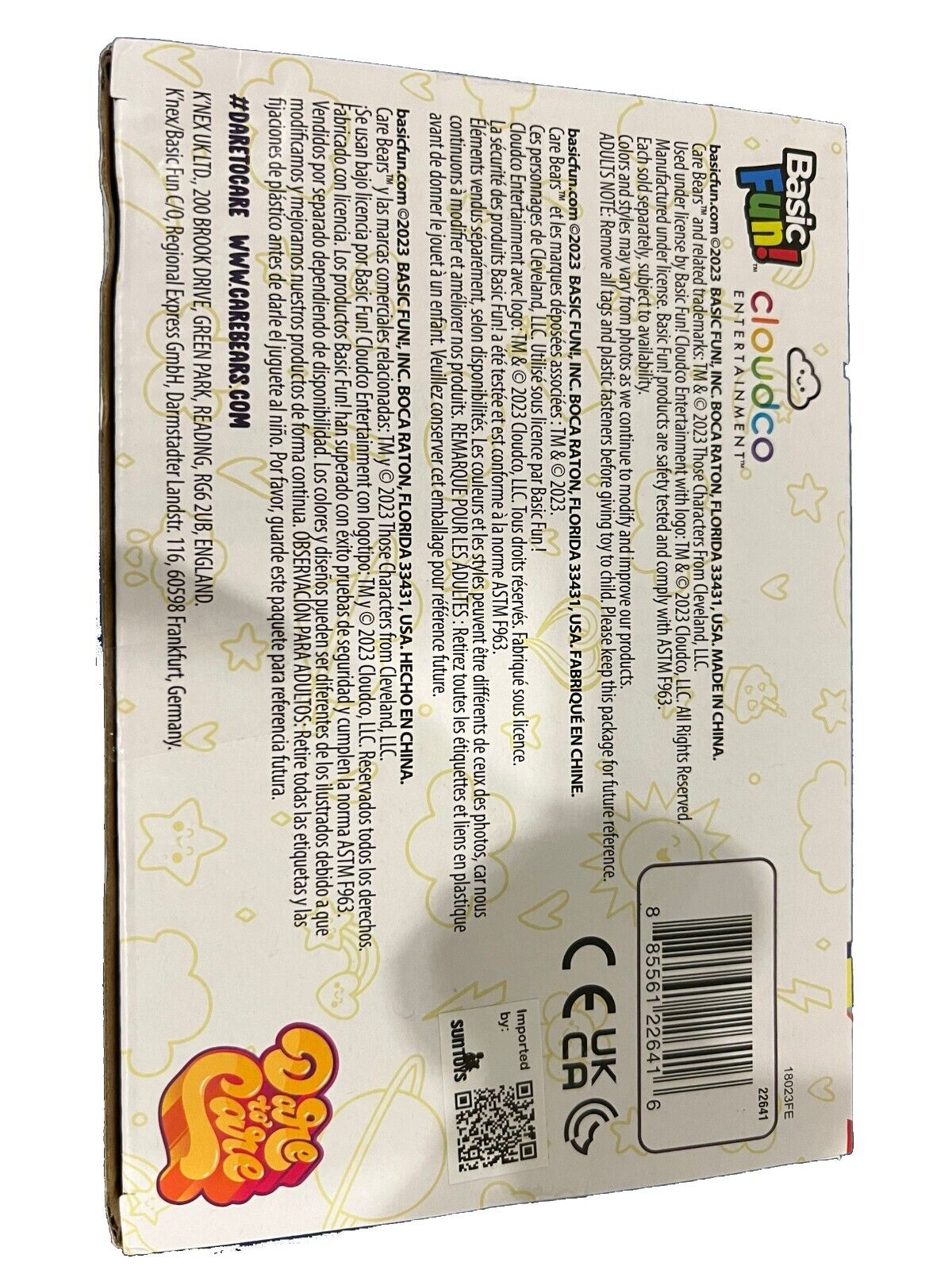 Brand New Care Bears Destiny Bear 35cm Medium Boxed Plush Soft Toy by Basic Fun