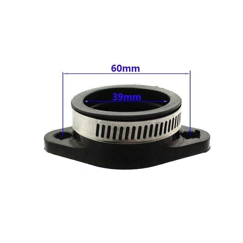 Mikuni VM34-200 34mm VM30 VM32 intake manifold adapter 2 1/4" x 39mm ID