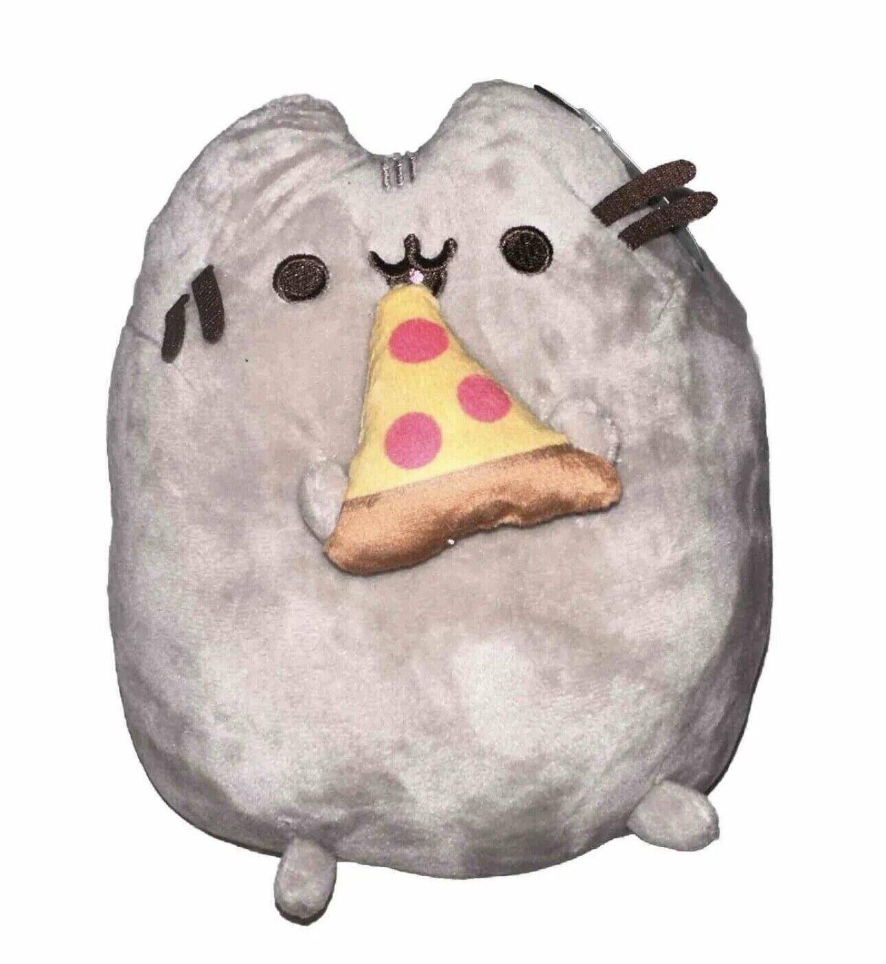 Brand New Genuine Pusheen The Cat - Licensed Pusheen Pizza 23CM Plush Toy Soft