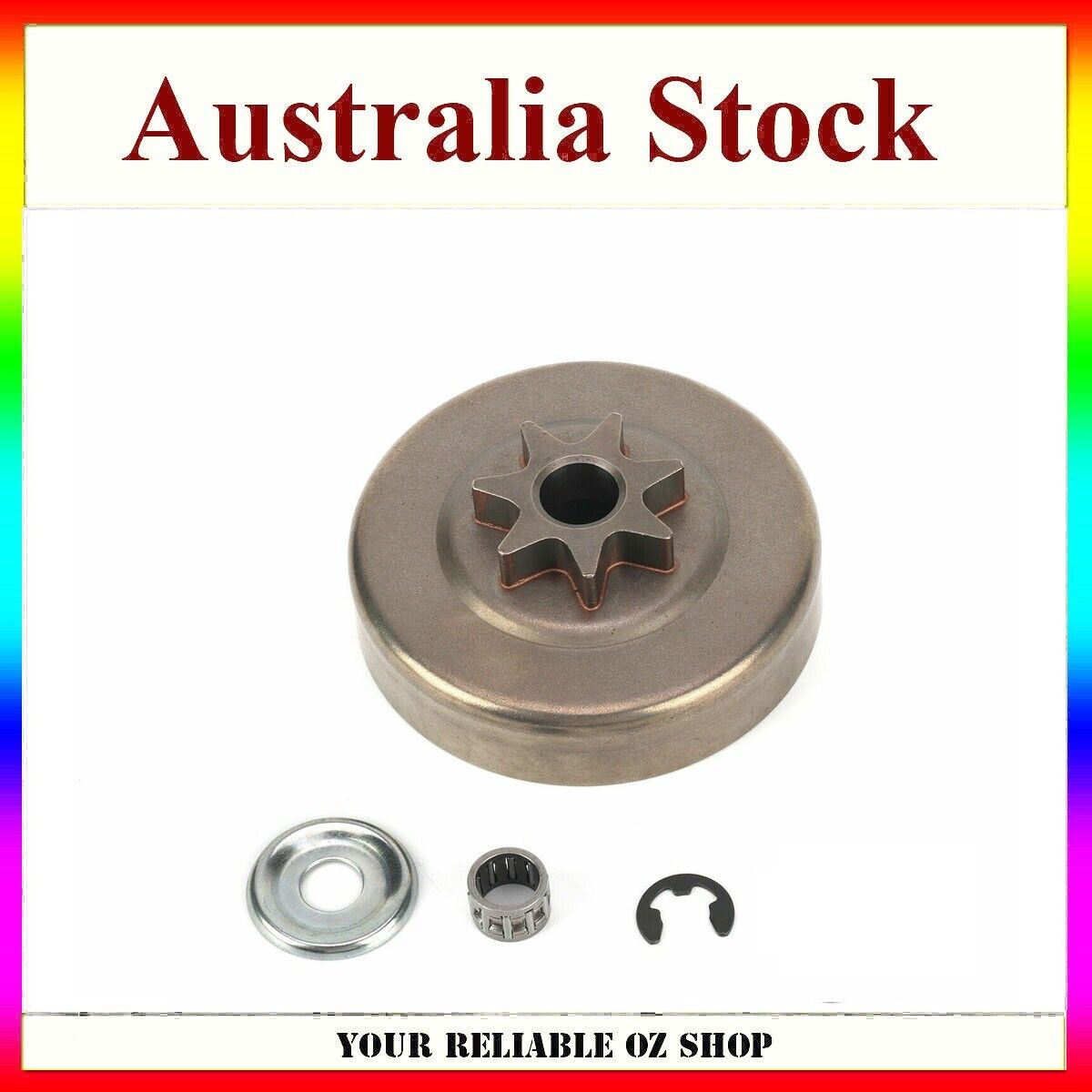 3/8 Clutch Drum Sprocket Kit 7T For Stihl 029 039 MS290 MS310 MS390 11256402004