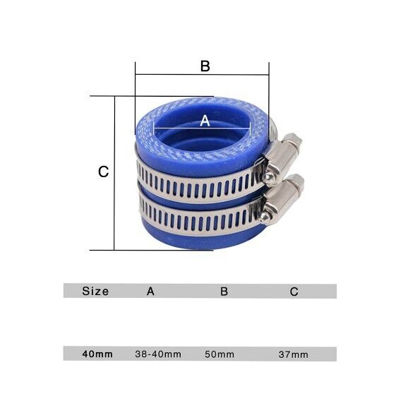 40mm Carby Intake Manifold Boots Adaptor Pipe For TM TMX KTM KR PE NSR PWM PWK