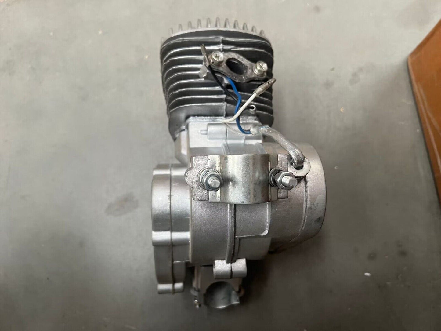 Faulty 80cc 2 Stroke Motor Engine motorised Motorized silver