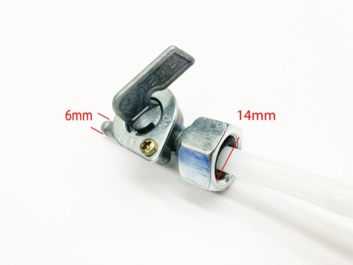 14mm 6mm Fuel Tank Tap Filter Petcock For Yamaha KTM HONDA KAWASAKI SUZUKI Lifan