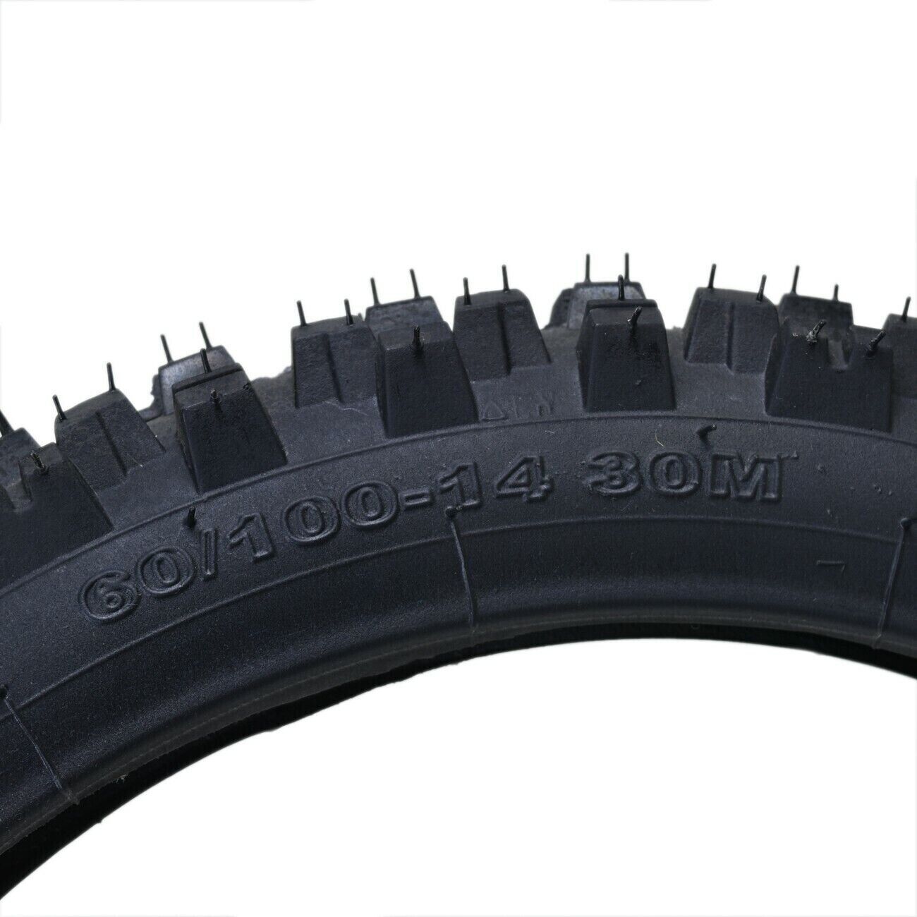 2.50-14 2.75-14 60/100- 14 Inch Front Knobby Tyre Tube 125cc 150cc Dirt Pit Bike
