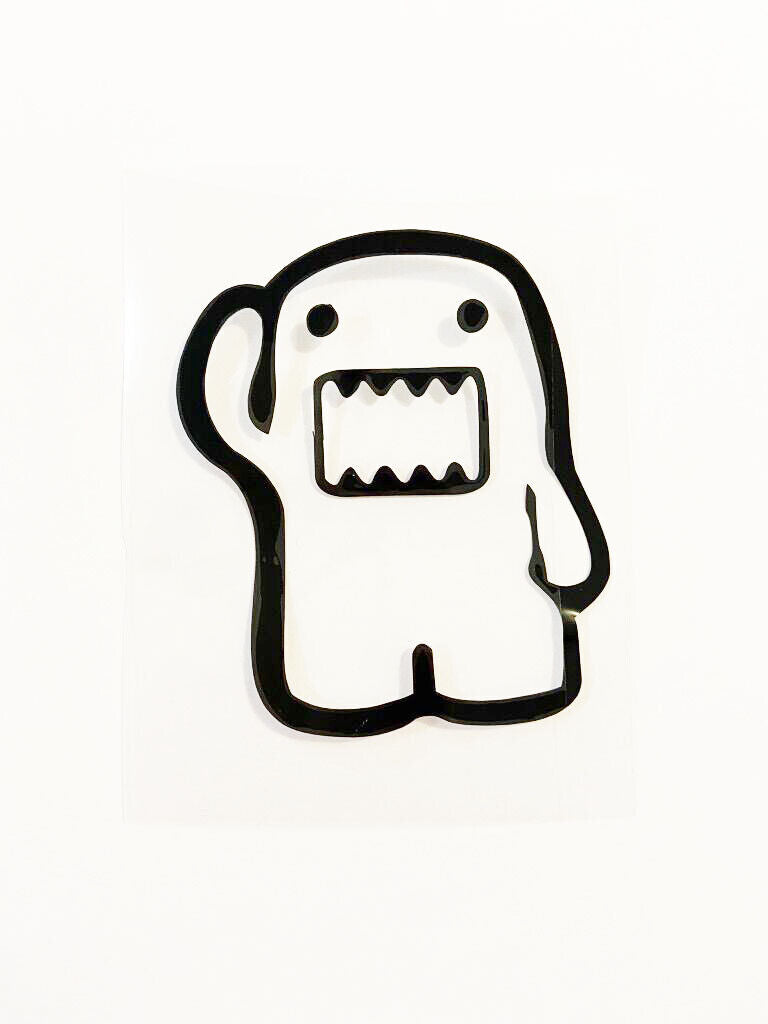 JDM FUNNY DOMO KUN STICKER DECAL 4WD CAR WINDOW WINDSCREEN TURBO DRIFT UTE BIKE