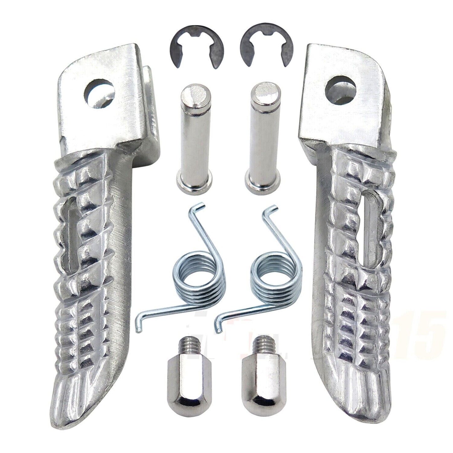 Pair Front Foot Peg Footrest Footpeg for Suzuki GSXR600 GSXR750 GSXR1000 SFV650