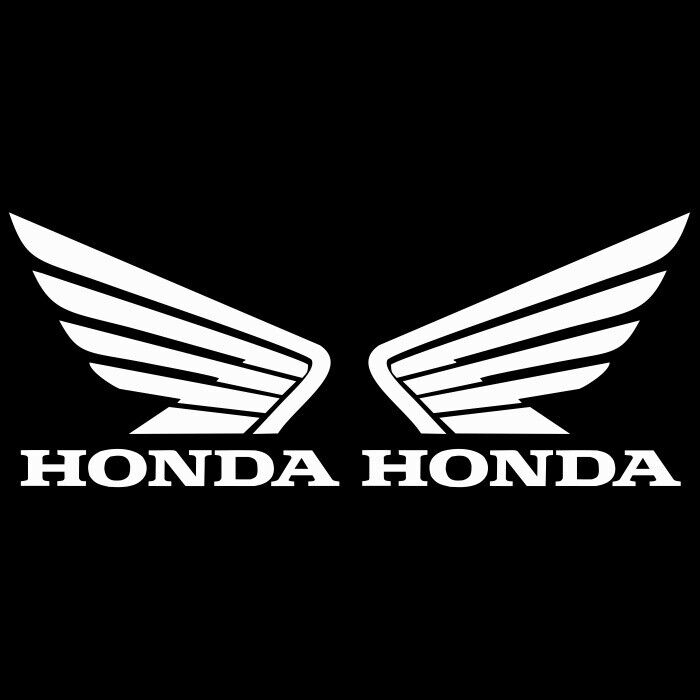 HONDA WING FUEL PETROL TANK STICKER DECAL VINYL MOTORCYCLE BIKE TRUCK CAR UTE