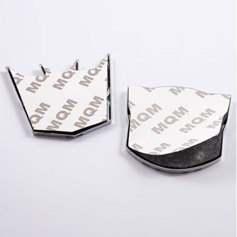 6cm 3D Transformer Autobot Decepticon Sticker Decal Car Caravan Emblem Bike