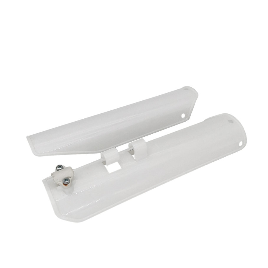 White FORK FENDER GUARD For Honda CRF70 Kawasaki KLX110 Kayo 140 BSE DIRT BIKE