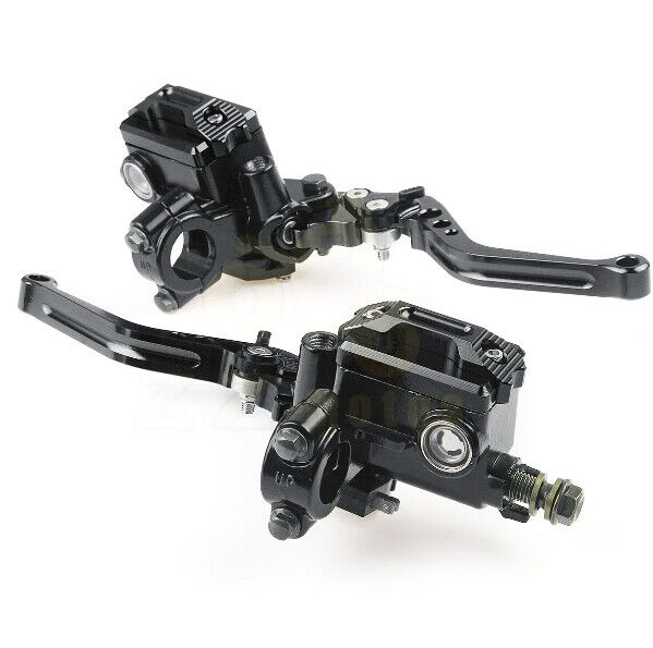 Brake Master Cylinder Lever Hydraulic 7/8" 22mm For Honda Yamaha Kawasaki Suzuki