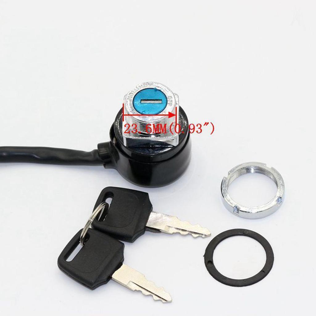 2 Wires IGNITION KEY SWITCH ASSEMBLY FOR Honda CL70 CB100 CB125S CL100 XL100