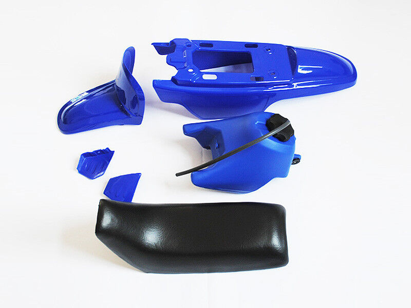 BLUE Plastic Fender Fairing Seat Fuel Tank FOR Yamaha Peewee PW50 PY50 PW 50