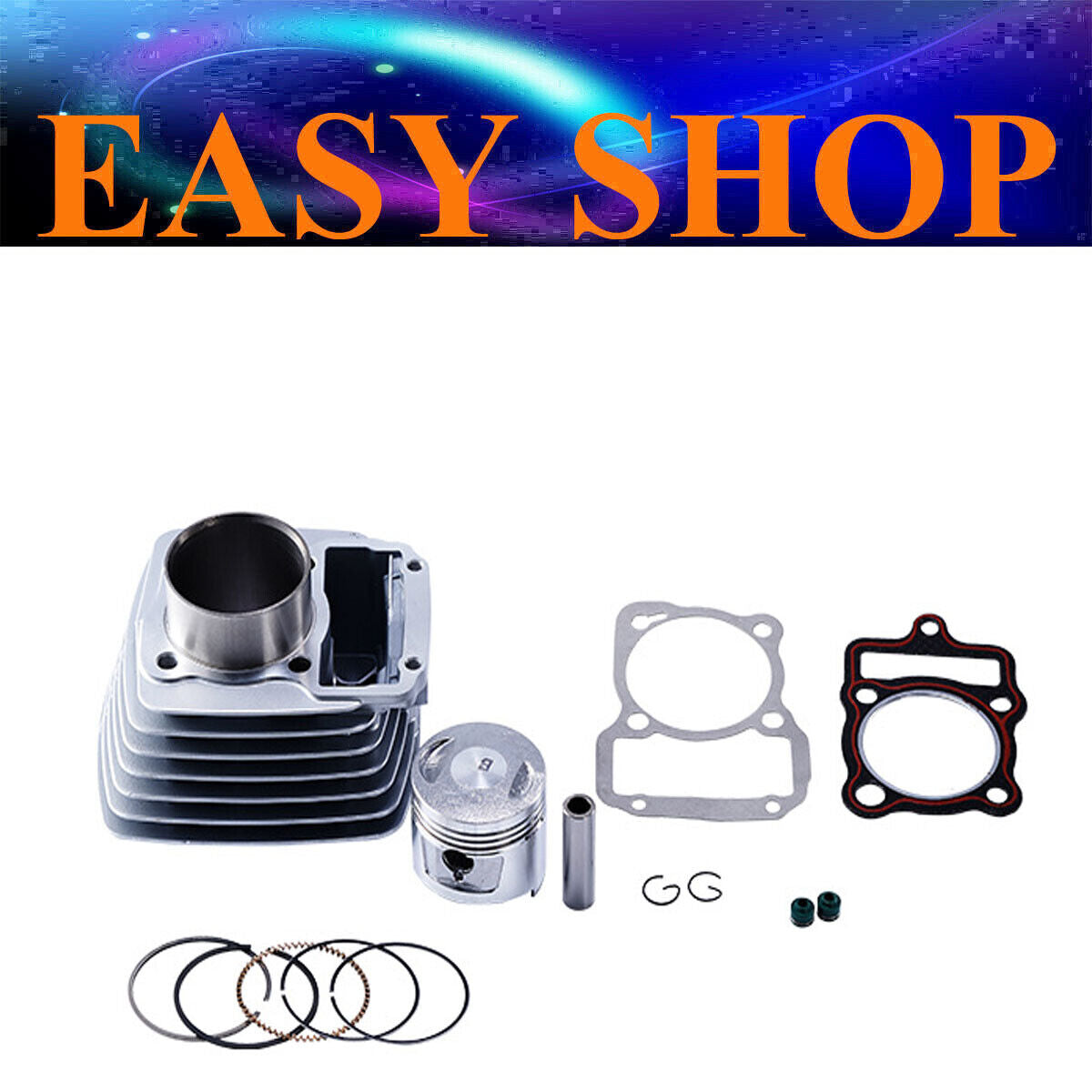 Cylinder Big Bore 62mm Piston Rings Gasket kit for Honda CG150 CG125 CARGO TITAN
