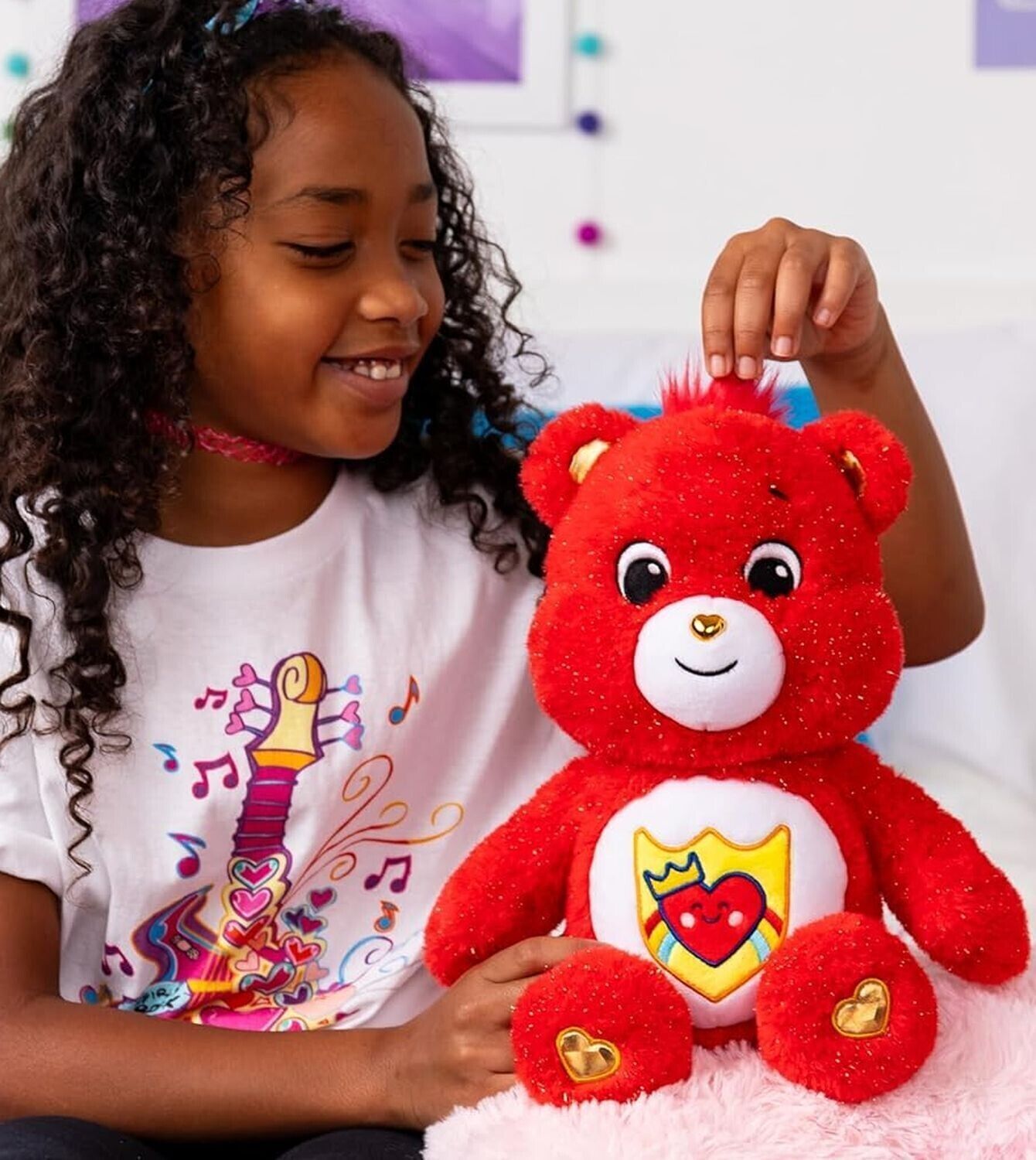 Brand New Care Bears Destiny Bear 35cm Medium Boxed Plush Soft Toy by Basic Fun