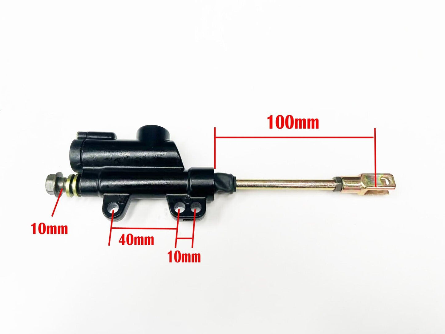 10MM Rear Hydraulic Brake Master Cylinder 110cc 125cc 250cc Dirt Quad Bike ATV