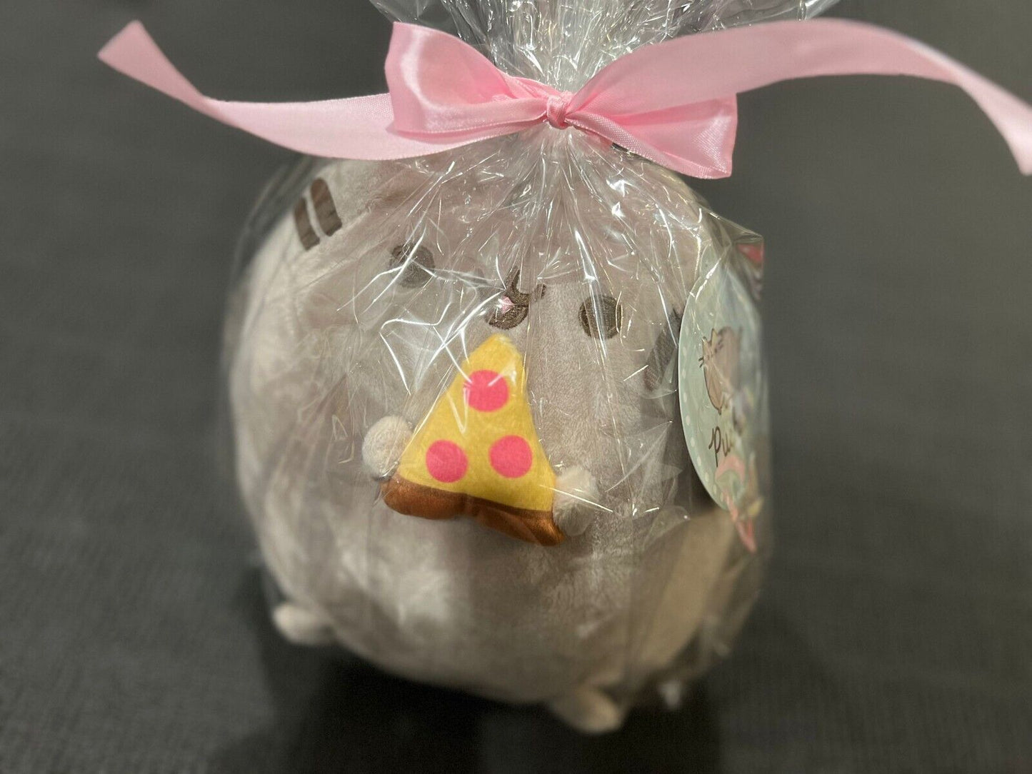 Brand New Genuine Pusheen The Cat - Licensed Pusheen Pizza 23CM Plush Toy Soft