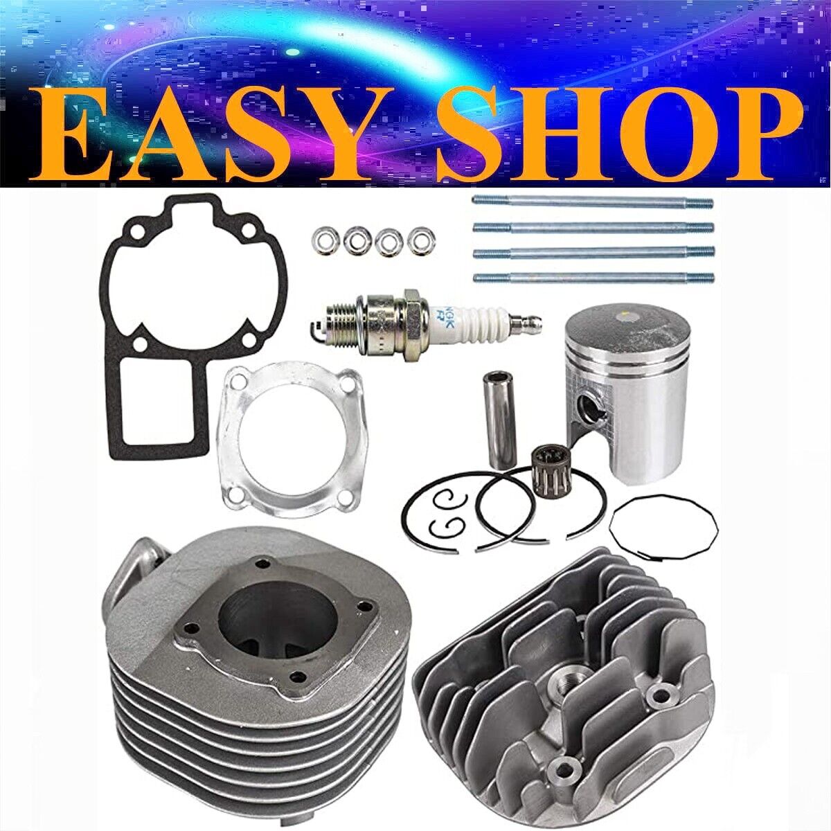 HEAD BORE BARRELL CYLINDER PISTON RING GASKET FOR SUZUKI LT 80 LT80 87-06 BIKE
