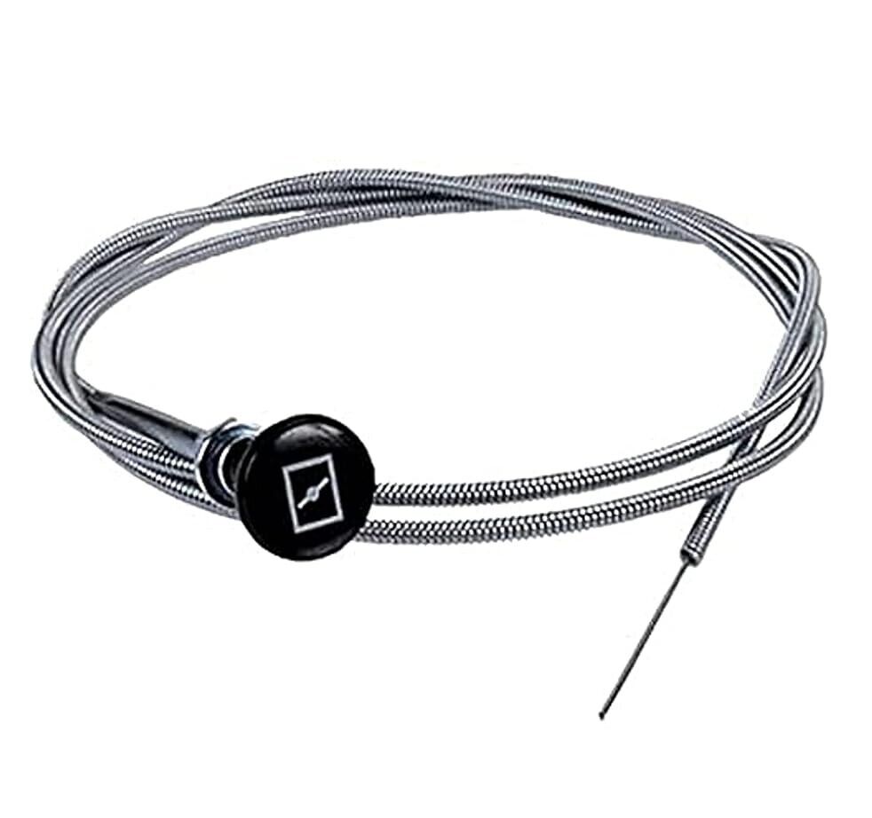 160cm 63'' Inch Push Pull Choke Cable For Lawn Ride Mower Tractors Gokart Bike