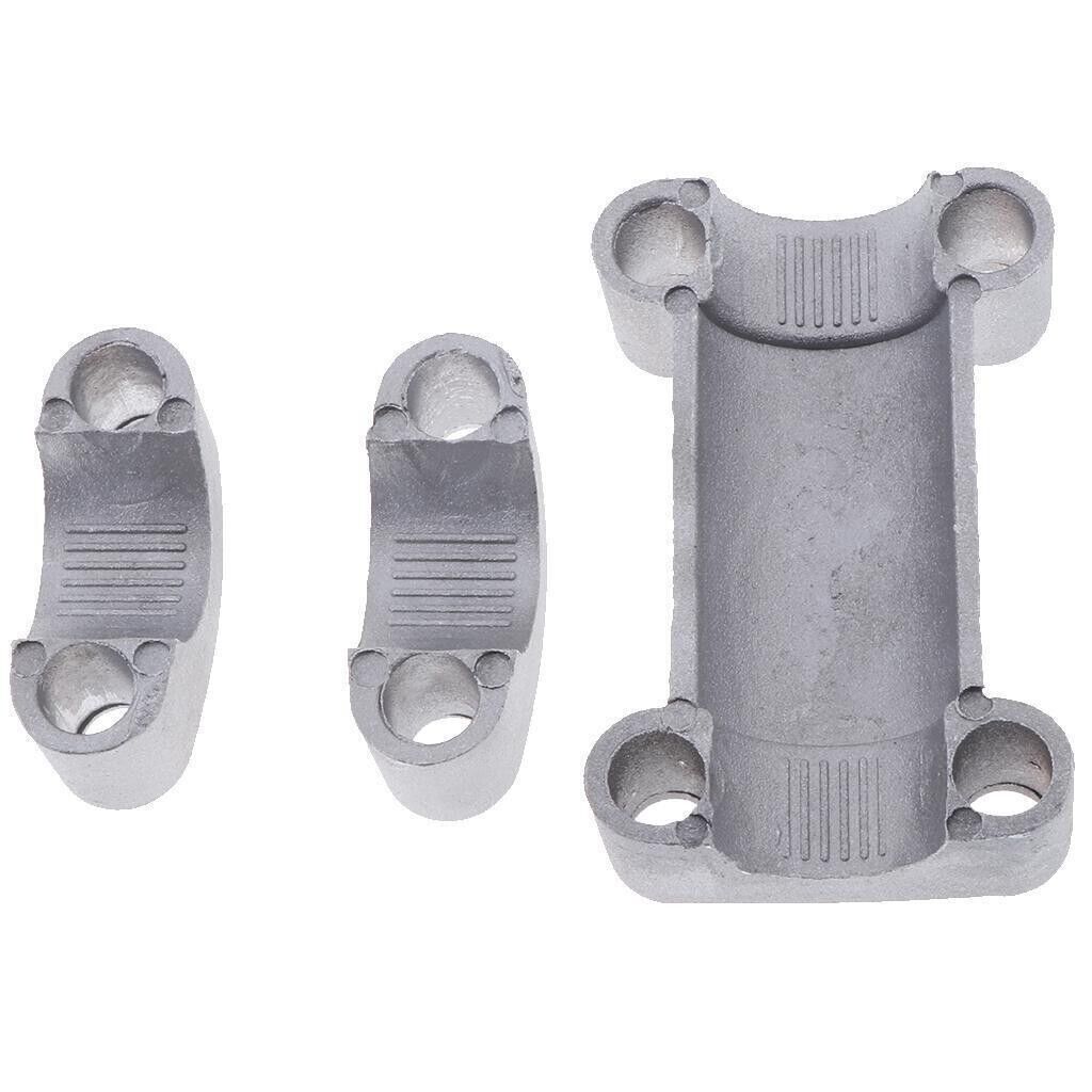 7/8" 22mm Handle Bar Clamp Riser Mount For 150cc 200cc 250cc ATV QUAD BUGGY BIKE