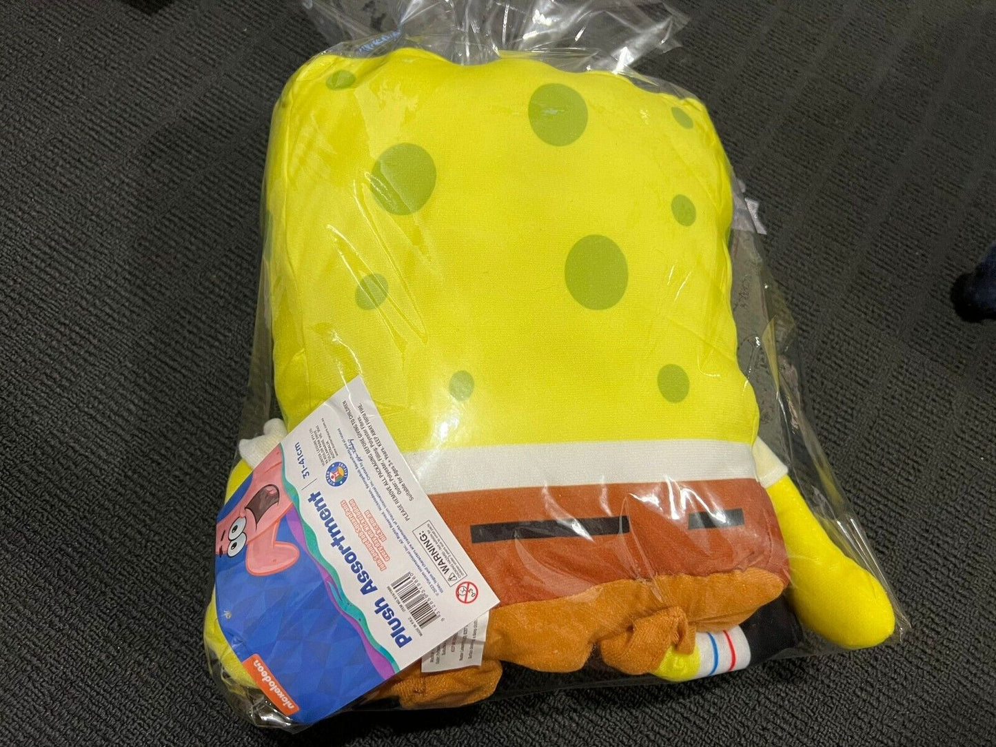 Brand New SPONGEBOB SQUAREPANTS Official Nickelodeon Plush Soft Toy 31cm-41cm