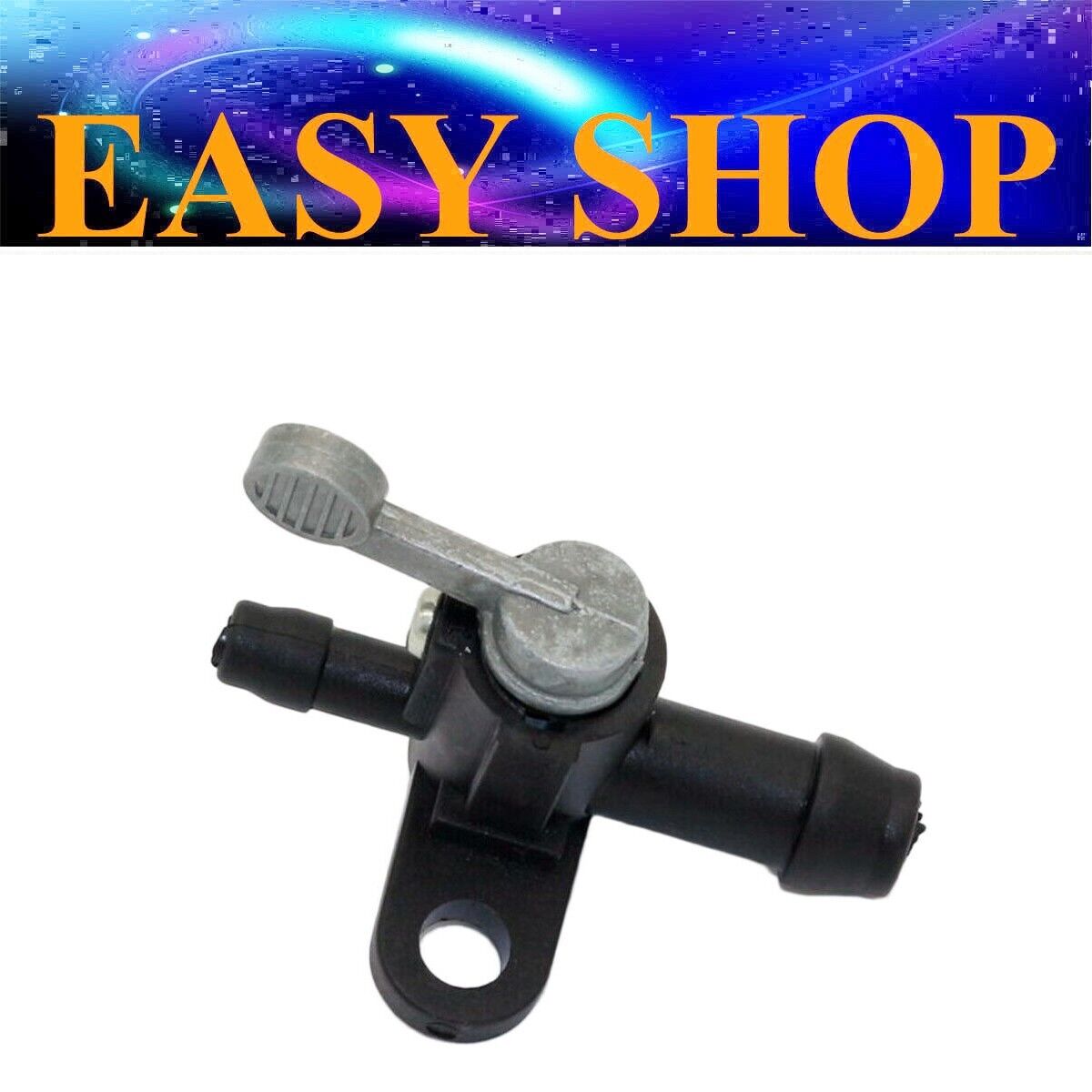 5mm 10mm Inline Fuel Tank Tap Filter Petcock Switch PIT Quad Dirt Bike ATV Buggy