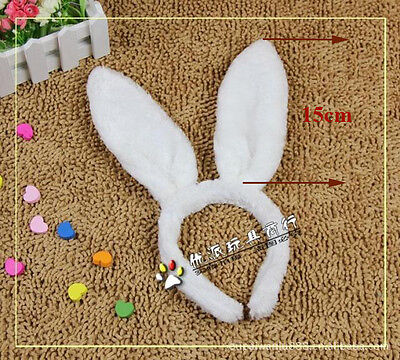 Cute Easter Bunny Rabbit Ear Headband Hair Band Girl Boy Costumes Party Dress Up