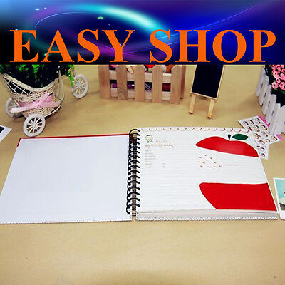 64 Pages DIY Kids Child Baby Infant Photo Album Craft Scrapbooking Gift Memory
