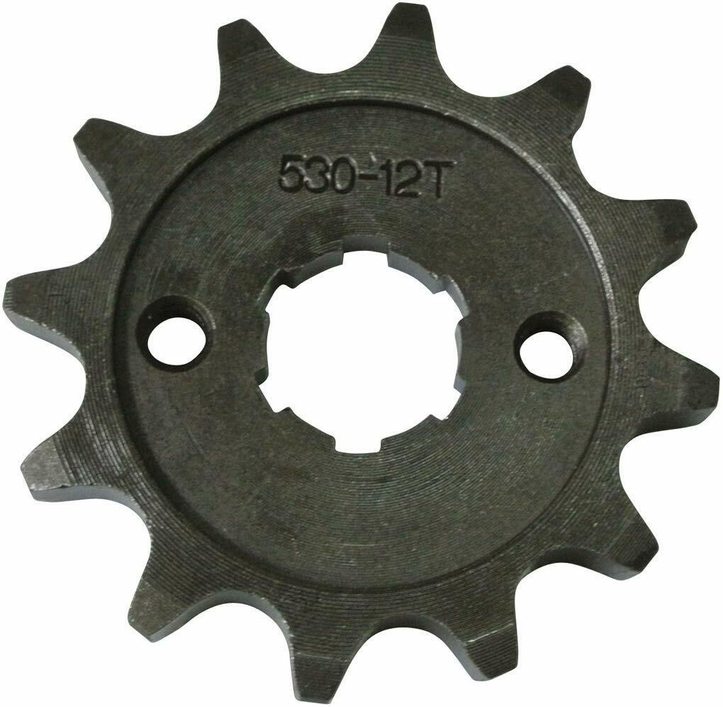 20mm 530 12T TOOTH FRONT CHAIN SPROCKET COG 125cc 150cc 250cc Roketa Orion Lifan