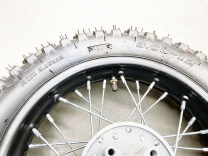 80/100-12" Rear Wheel Tyre Rim 3.00-12 For Dirt Bike 110cc 125cc 140cc Thumpstar