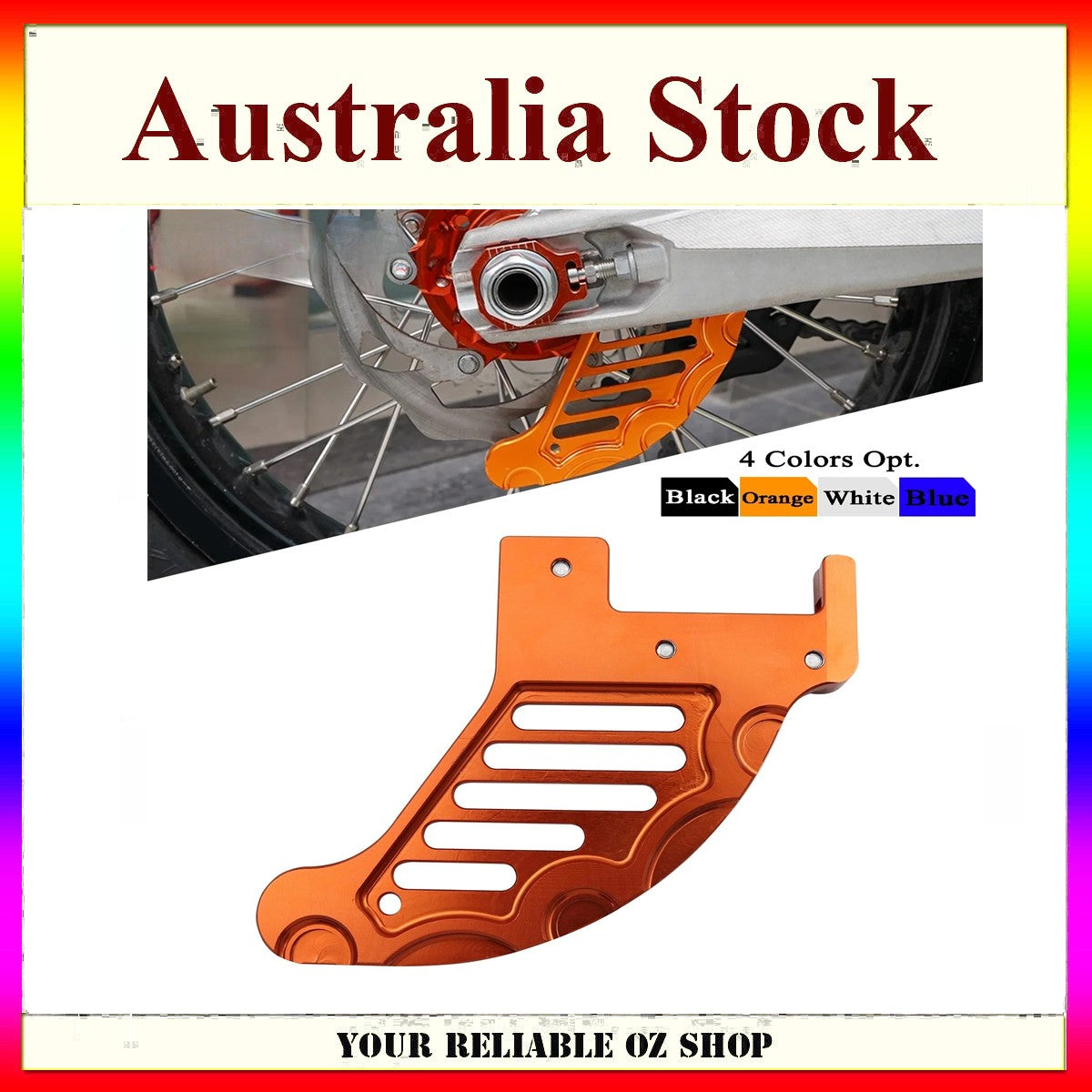 CNC Rear Brake Disc Protection Cover For GasGas MX EX MC EX-F MC-F