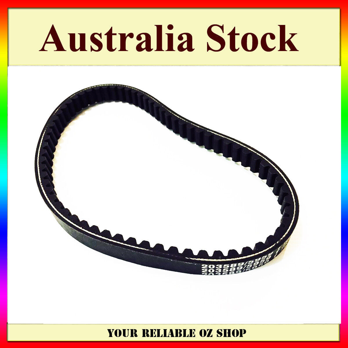 Drive Belt Replaces Comet 30 Series #203589 , Manco 5959 , Kartco #7628 Go Kart