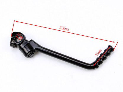 16MM 220mm Kick Start Starter Lever 150cc 200cc 250cc 300cc PIT PRO Dirt Bike