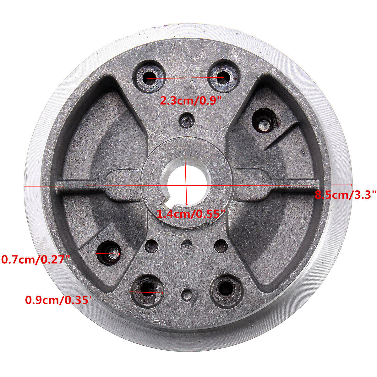 Universal MiniMoto Flywheel Easy Start Dirtbike Dirt Quad 49cc 110cc 120cc 140cc