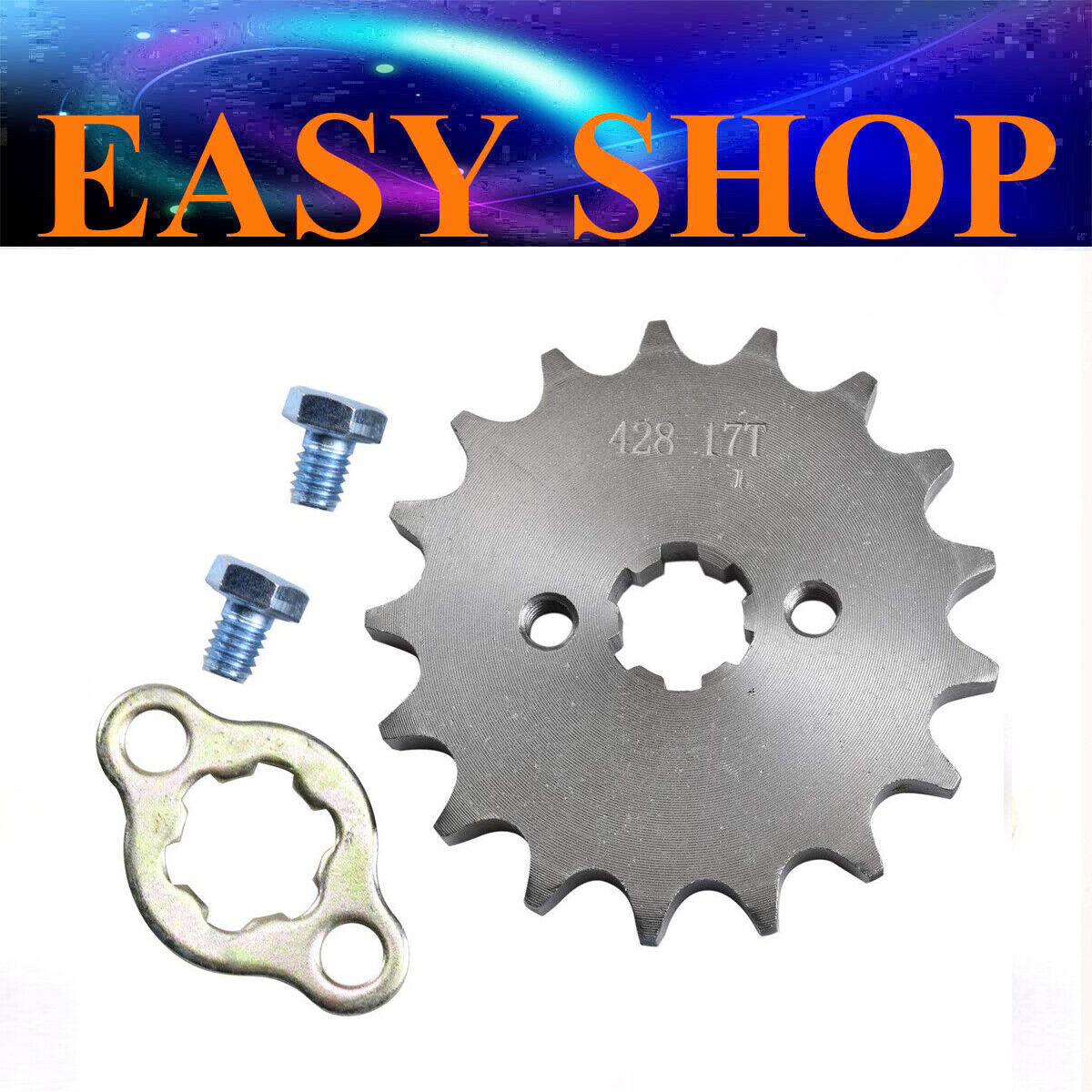 FRONT CHAIN SPROCKET COG 428 17 TEETH 125cc 150cc 250cc Taotao Kymco Apollo