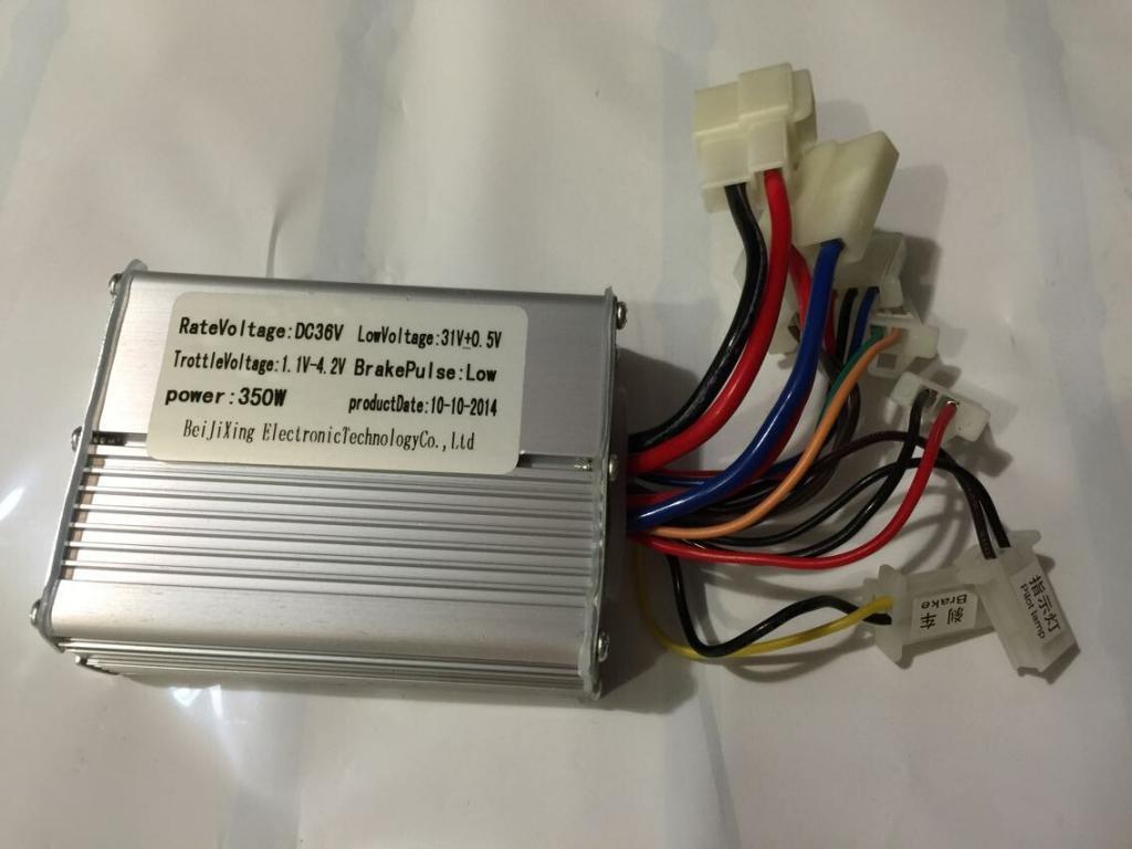 36V 350W MOTOR SPEED CONTROLLER CONTROL BOX ELECTRIC SCOOTER BRUSH BIKE BICYCLE
